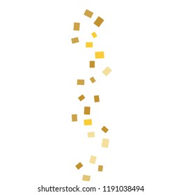 Celebration background template with colorful konfetti. Vector illustration
