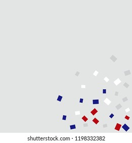 Celebration background template with colorful konfetti. Vector illustration
