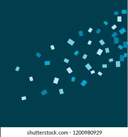 Celebration background template with colorful konfetti. Vector illustration