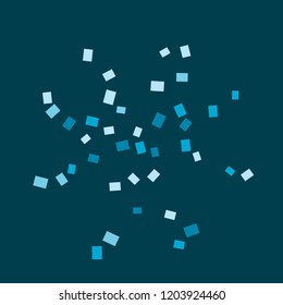 Celebration background template with colorful konfetti. Vector illustration