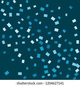 Celebration background template with colorful konfetti. Vector illustration