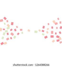 Celebration background template with colorful konfetti. Vector illustration