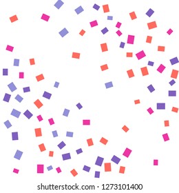 Celebration background template with colorful konfetti. Vector illustration
