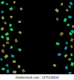 Celebration background template with colorful konfetti. Vector illustration
