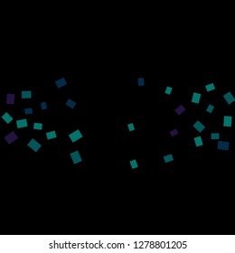 Celebration background template with colorful konfetti. Vector illustration
