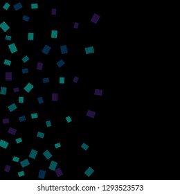 Celebration background template with colorful konfetti. Vector illustration
