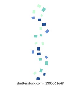 Celebration background template with colorful konfetti. Vector illustration
