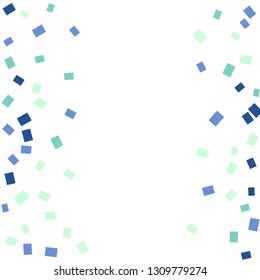 Celebration background template with colorful konfetti. Vector illustration
