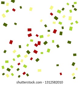 Celebration background template with colorful konfetti. Vector illustration
