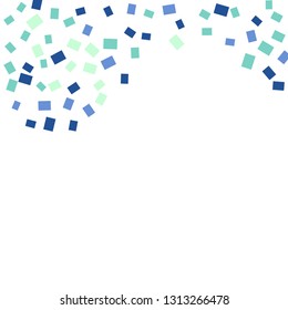 Celebration background template with colorful konfetti. Vector illustration
