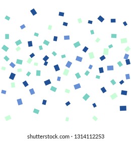Celebration background template with colorful konfetti. Vector illustration
