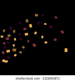 Celebration background template with colorful konfetti. Vector illustration