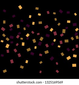 Celebration background template with colorful konfetti. Vector illustration