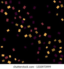Celebration background template with colorful konfetti. Vector illustration
