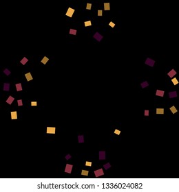 Celebration background template with colorful konfetti. Vector illustration
