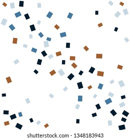 Celebration background template with colorful konfetti. Vector illustration