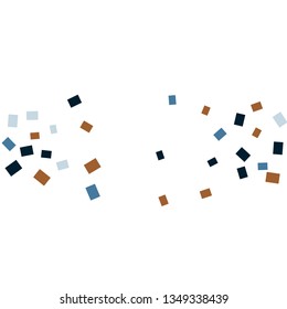 Celebration background template with colorful konfetti. Vector illustration
