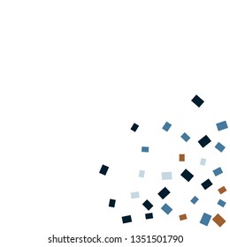 Celebration background template with colorful konfetti. Vector illustration