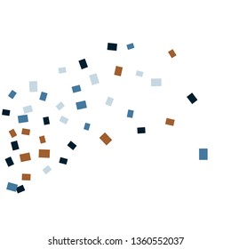 Celebration background template with colorful konfetti. Vector illustration
