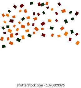 Celebration background template with colorful konfetti. Vector illustration
