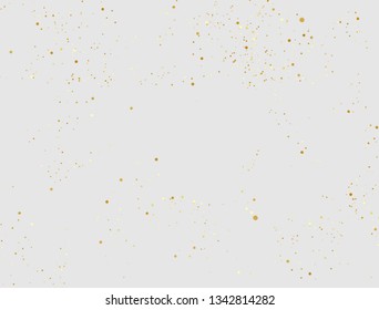 Celebration background template with confetti and gold ribbons. luxury greeting rich card.