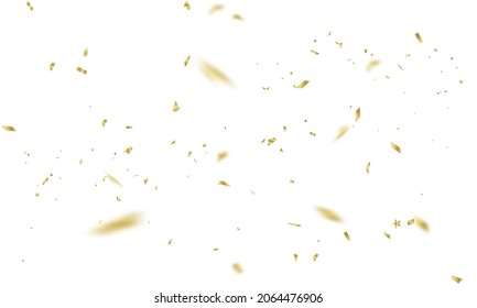 Celebration background template with confetti and gold ribbons. luxury greeting rich card.