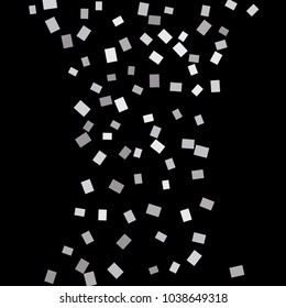 Celebration background template with confetti. Vector illustration