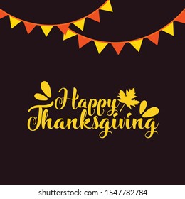 Celebration Background for  thanksgiving party card