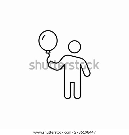 celebration balloon icon sign vector