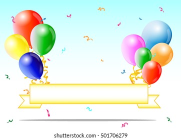 celebration banner.