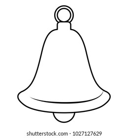 celebration bell isolated icon