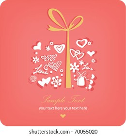 celebration card  present