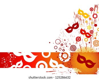 Celebration card - vector