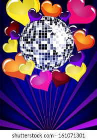 Celebration card - vector