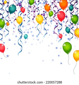 Celebration card - vector