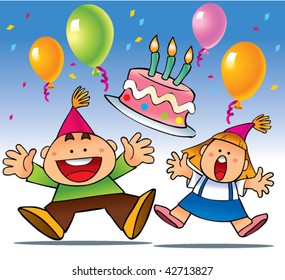 celebration cartoon
