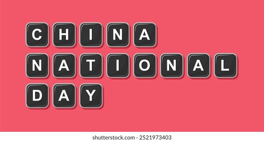 celebration day in October typography word