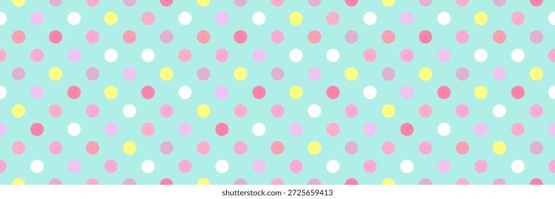 Decoração de celebração Padrão sem emenda com bolinhas coloridas