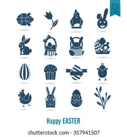 Celebration Easter Icons