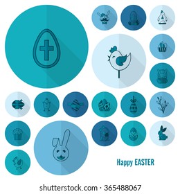 Celebration Easter Icons