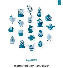 Celebration Easter Icons