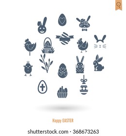 Celebration Easter Icons
