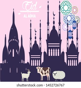The celebration of Eid al-Adha and circumcised for every Muslim to sacrifice and carry out the Hajj