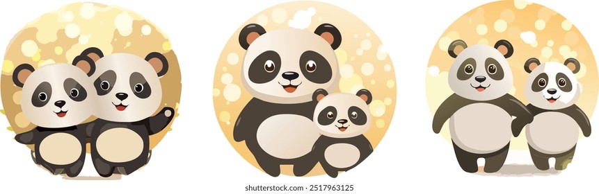 Celebration, filled with laughter and cherished memories. Surrounded by friends and loved ones, she embraces the beauty of life, much like the beloved panda symbolizing peace and happiness