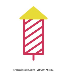 Celebration Firework Rocket Illustration Graphic