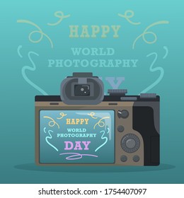 Celebration Happy World Photography Day