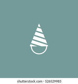 celebration hat icon vector illustration, can be used for web and mobile design