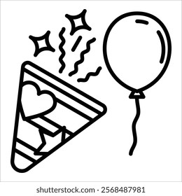 Celebration Icon Element For Design
