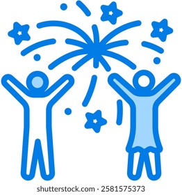 Celebration Icon Element For Design