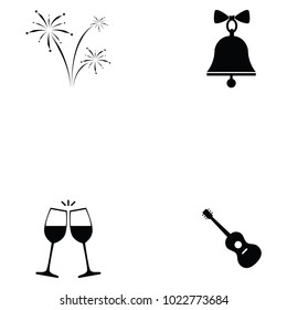 celebration icon set